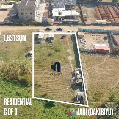 1630 Sqm Residential Land, Dakibiyu, Abuja, Residential Land for Sale